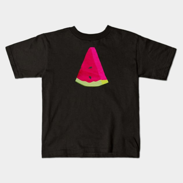 Watermelon Kids T-Shirt by ElviaMontemayor